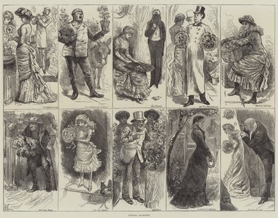 Frühlingsblumen von Harry Furniss